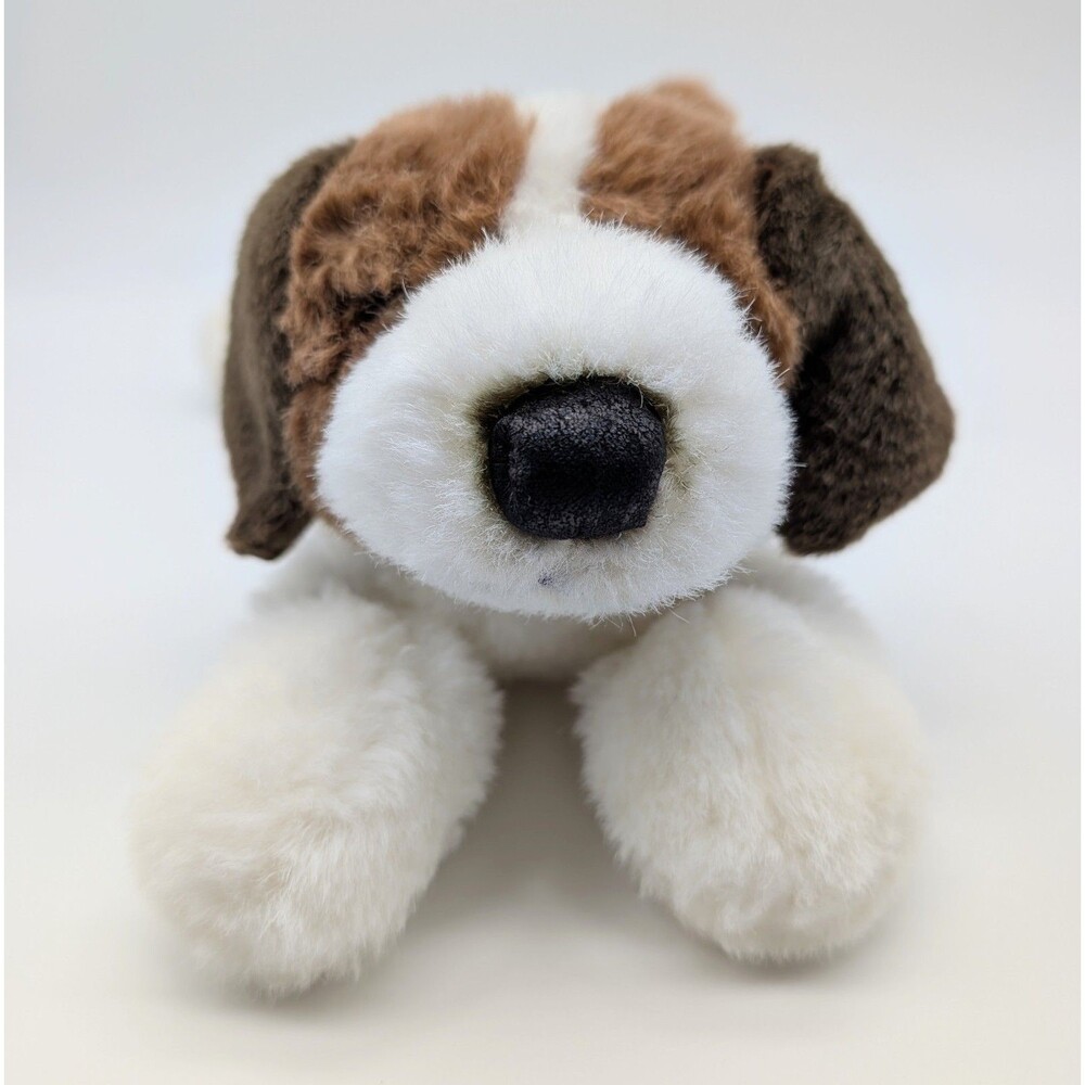 VTG A&A Jack Russell Terrier Puppy Dog Stuffed Animal Beanbag Plush 11”